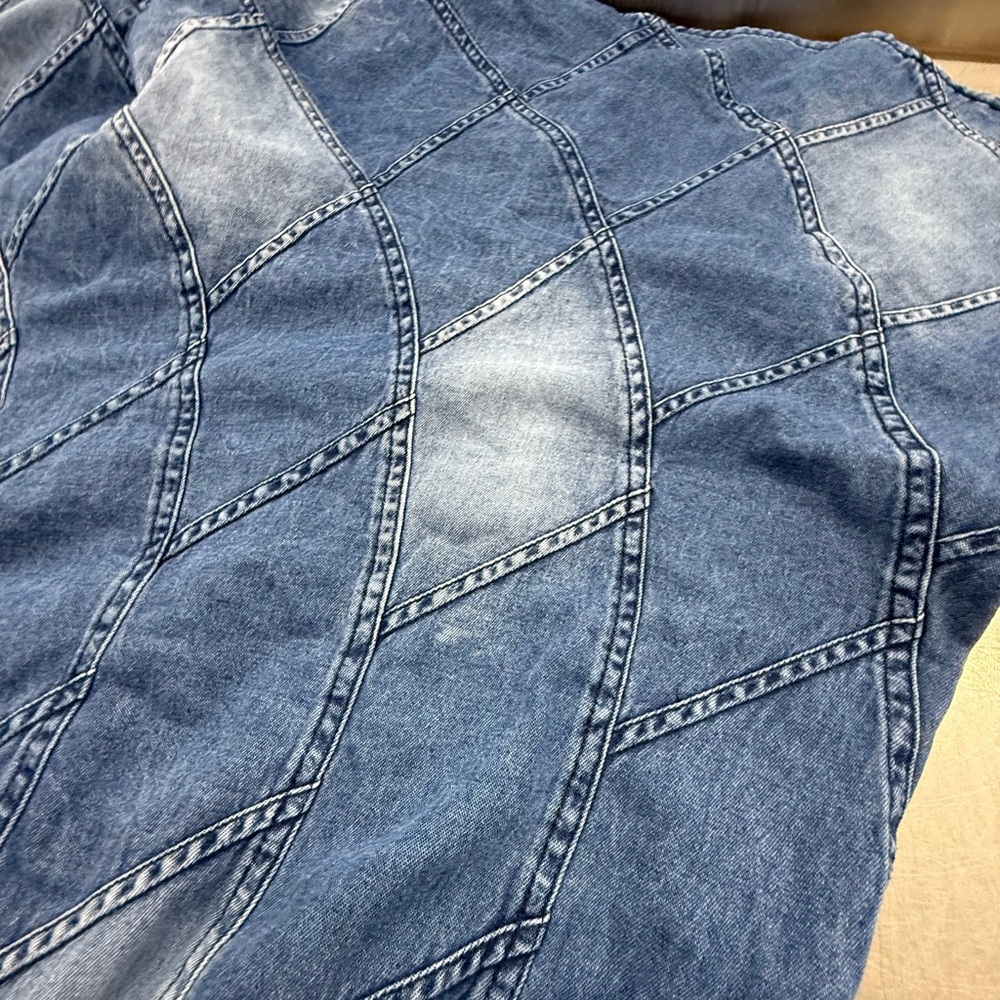 Y2K Studio West Indigo Denim Skirt - Picture 9 of 9